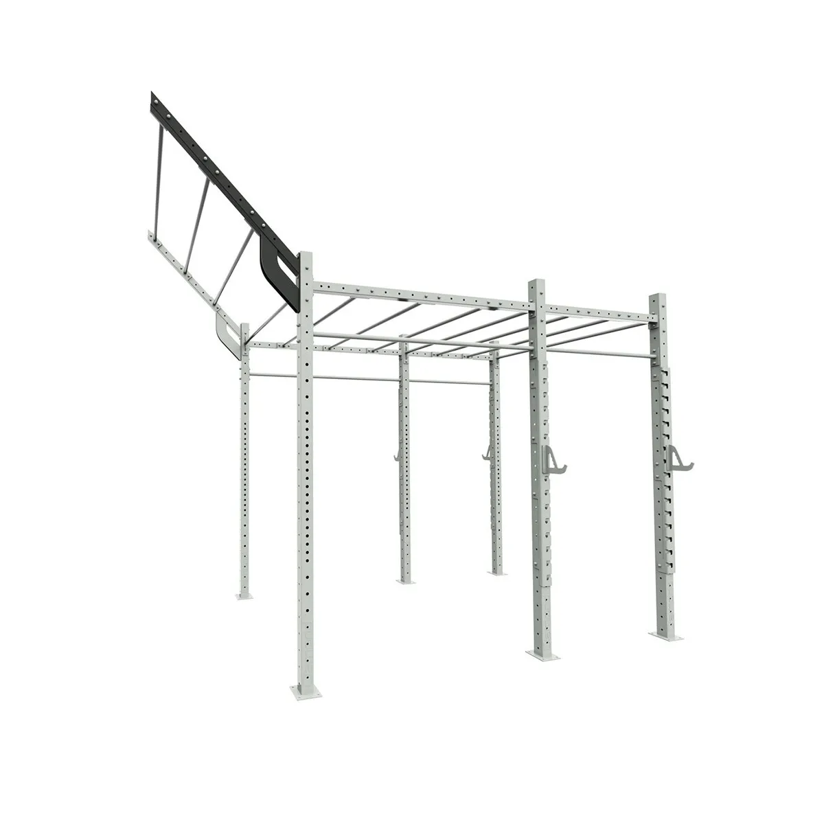 Trave sbalzo 45° esempio