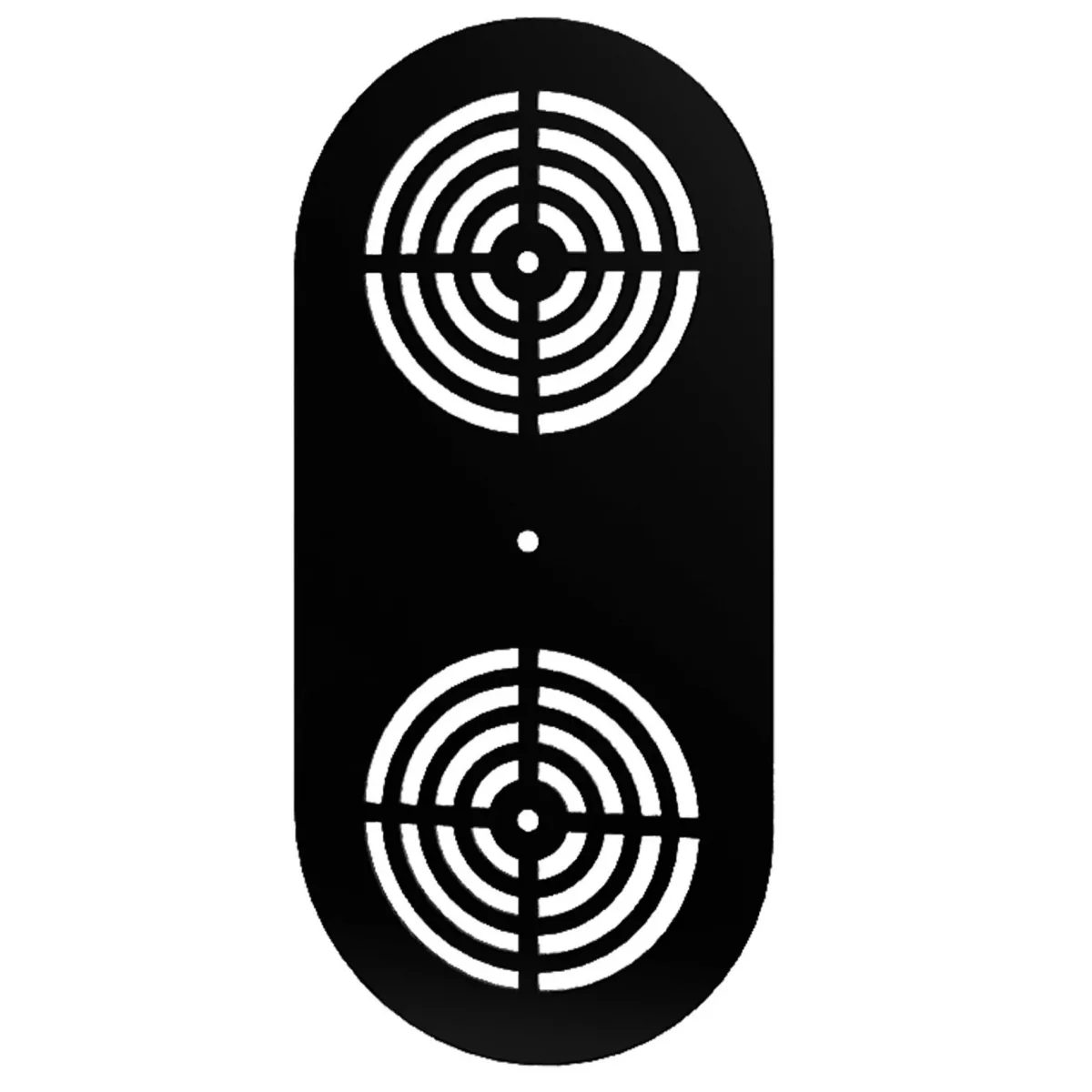 Sagoma bersaglio doppia