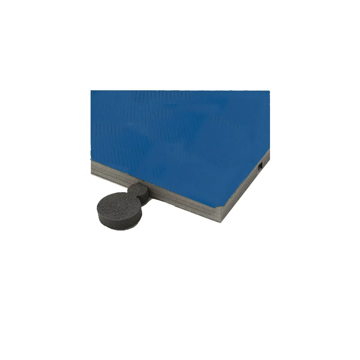 Tatami Judo Trocellen ad incastro blu
