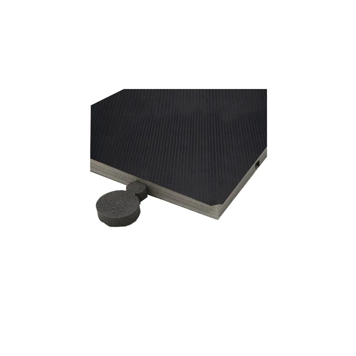 Tatami Judo Trocellen ad incastro nero