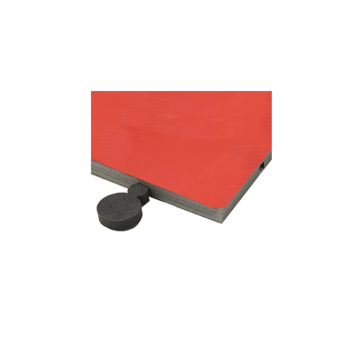 Tatami Judo Trocellen ad incastro rosso