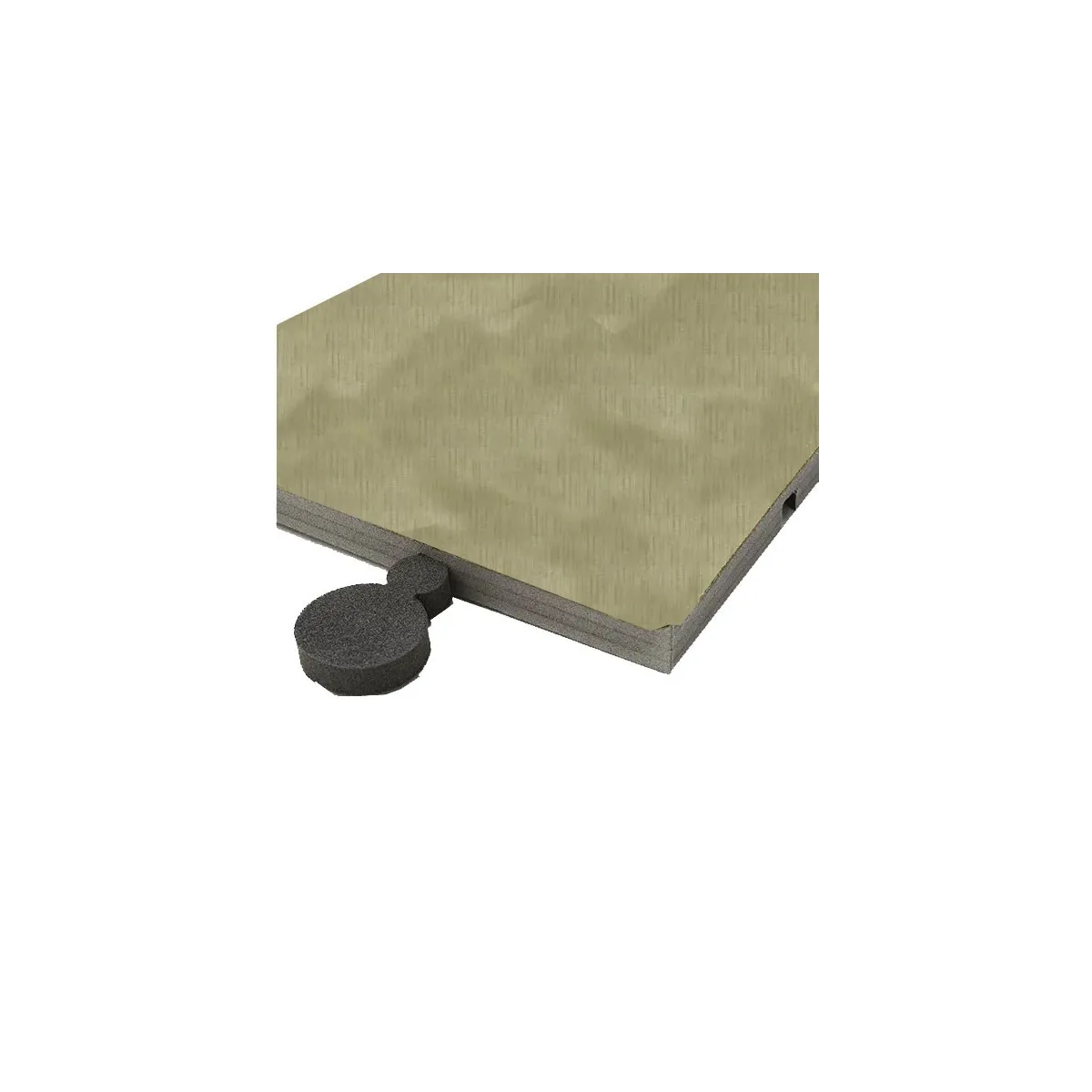 Tatami Judo Trocellen ad incastro verde