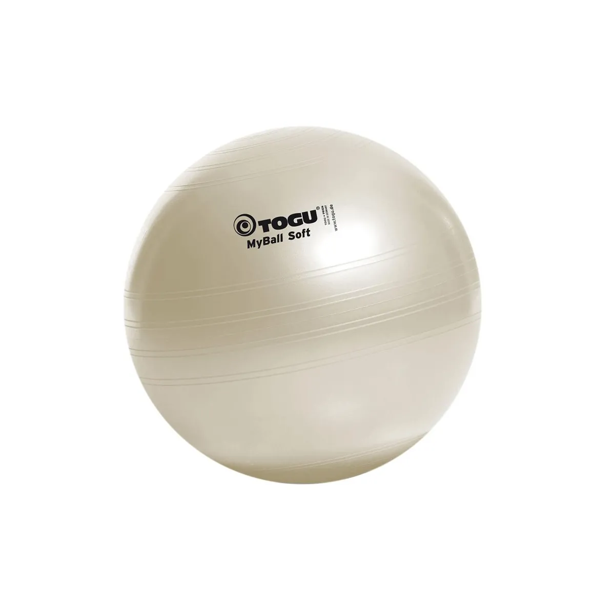 Palla ginnica Togu MyBall Soft color perla, diam. 55