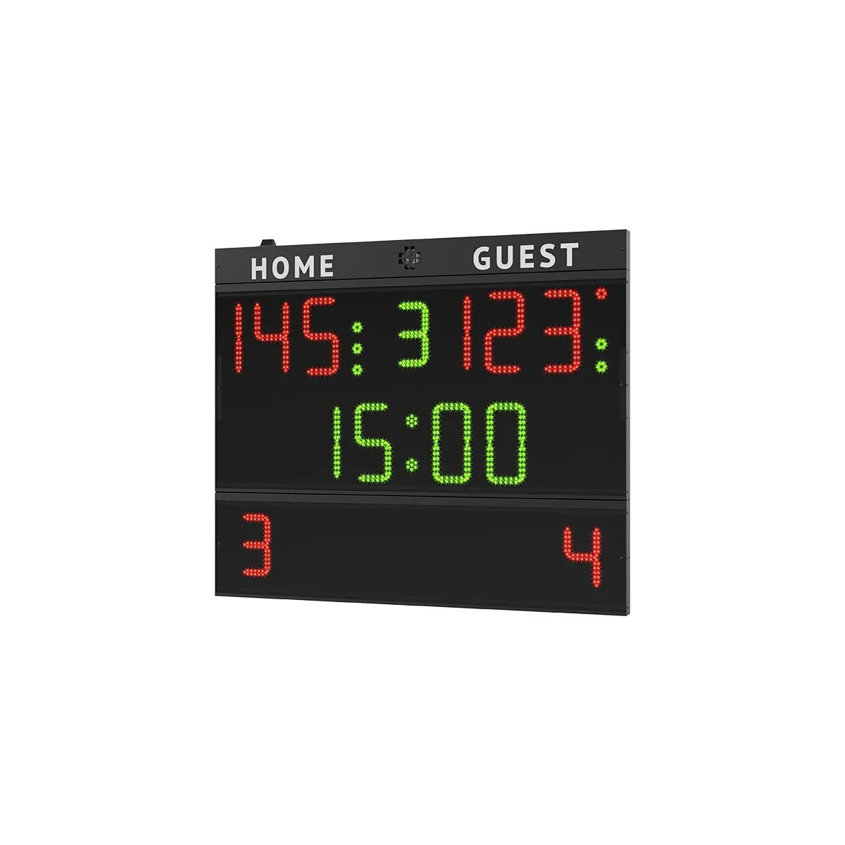 Set completo tabellone multisport SHL25 + 24 secondi, WIRELESS lato