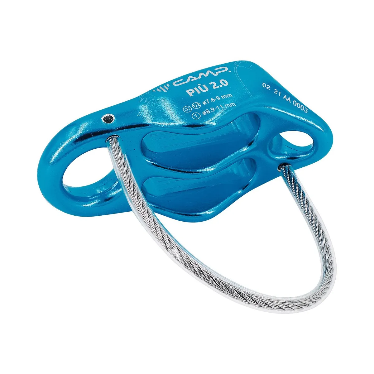 Discensore Camp Più 2 azzurro