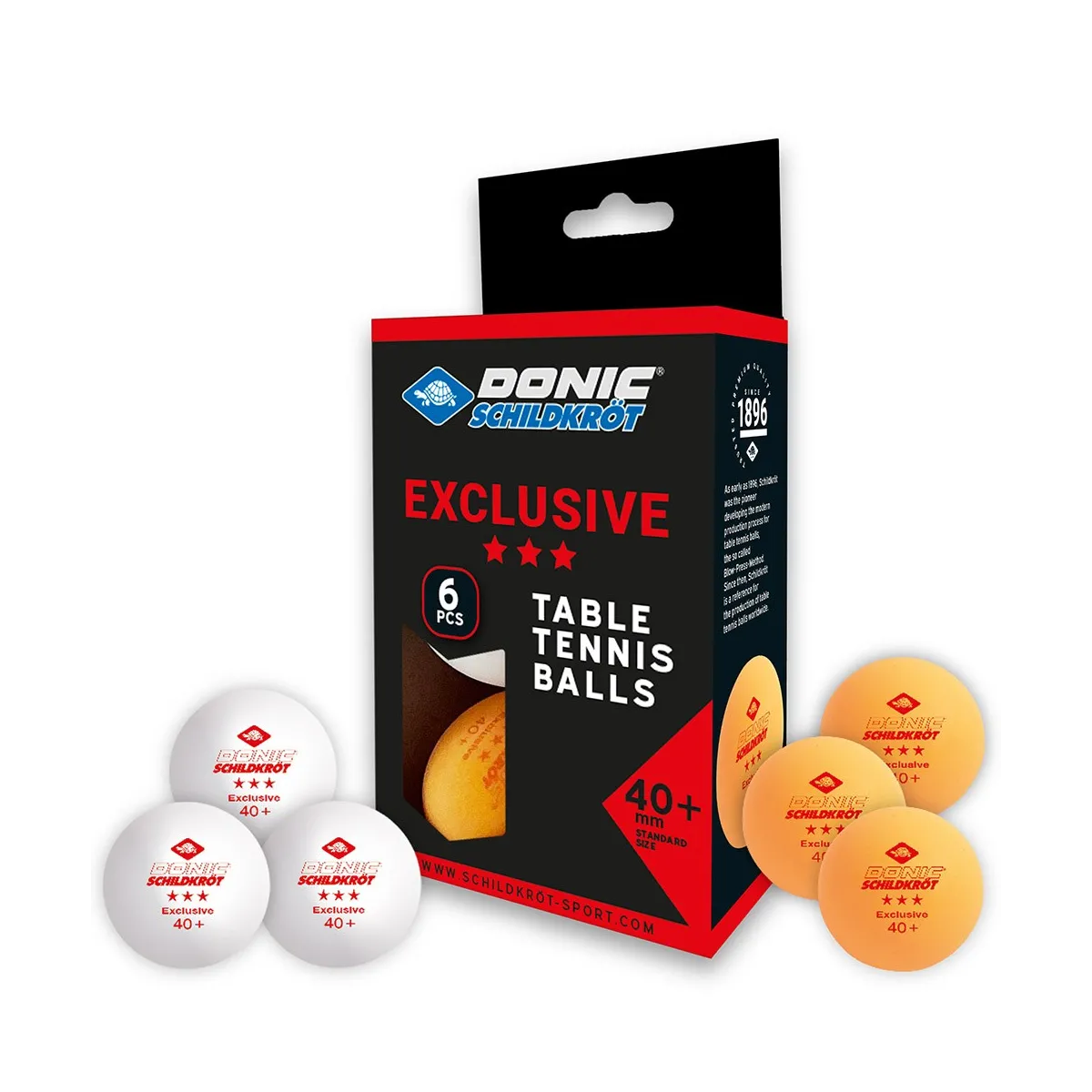 Confezione 6 palline Schildkroet 3 stelle