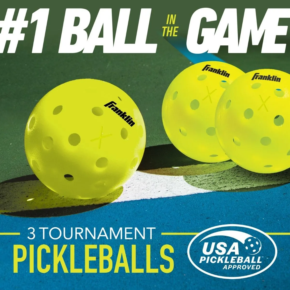 Pallina pickleball da gara Franklin X-40