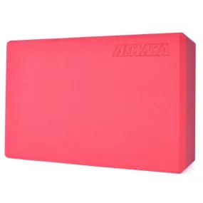 Mattone per yoga 23x15x7,5 cm. rosso