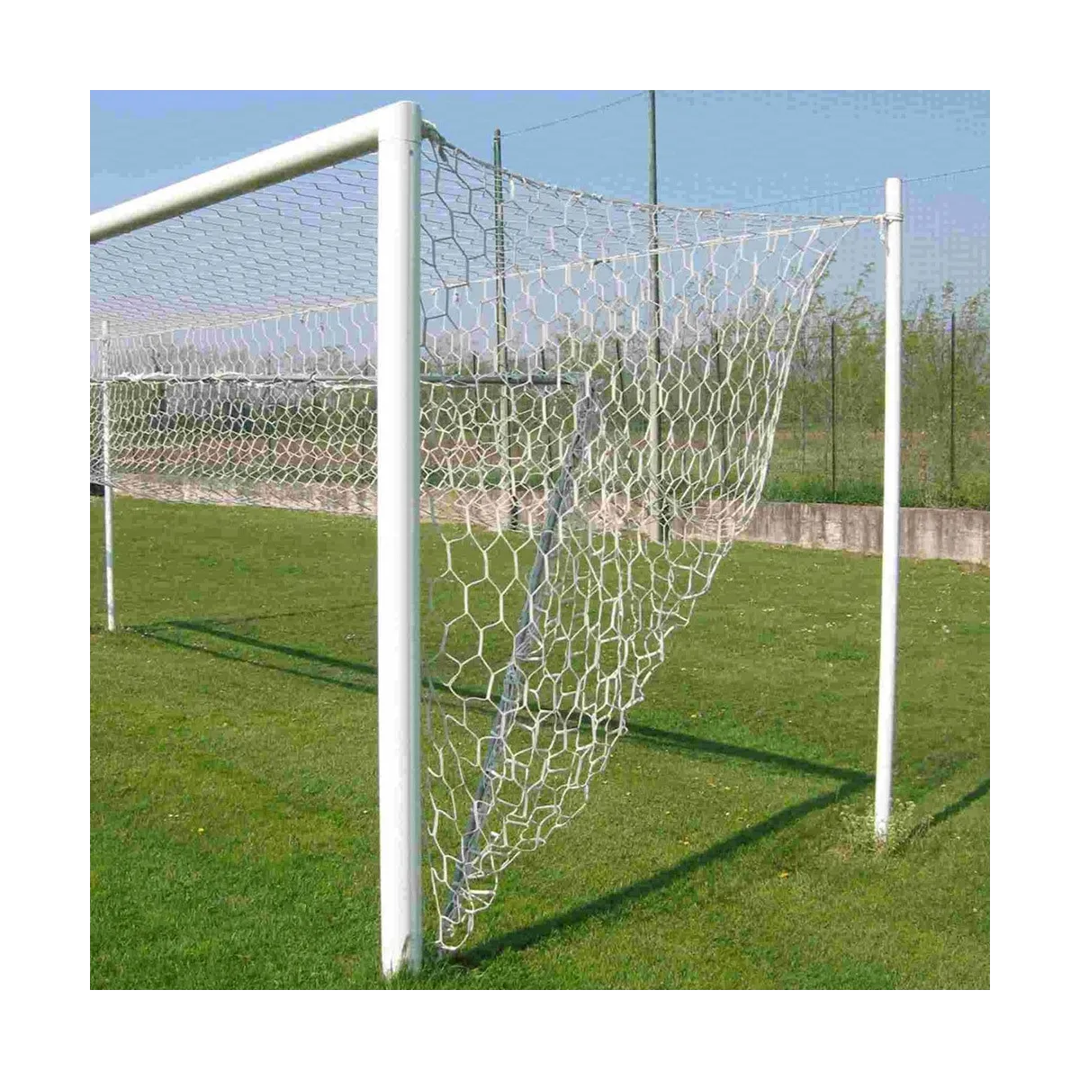 Coppia di dispositivi alzarete per porte calcio singola