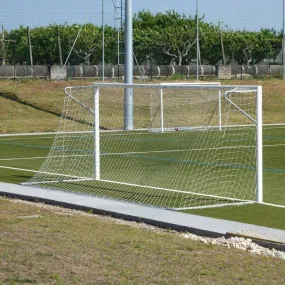 Porta calcio mt. 6x2 fissa in alluminio DIETRO