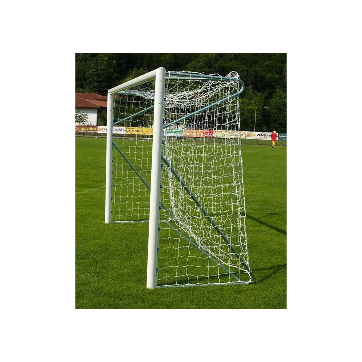 Porta calcio mt 4x2 trasportabile in alluminio