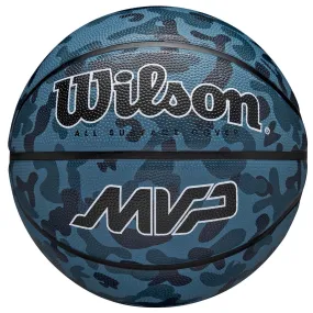 Pallone basket Wilson MVP Blu Comouflage misura 7