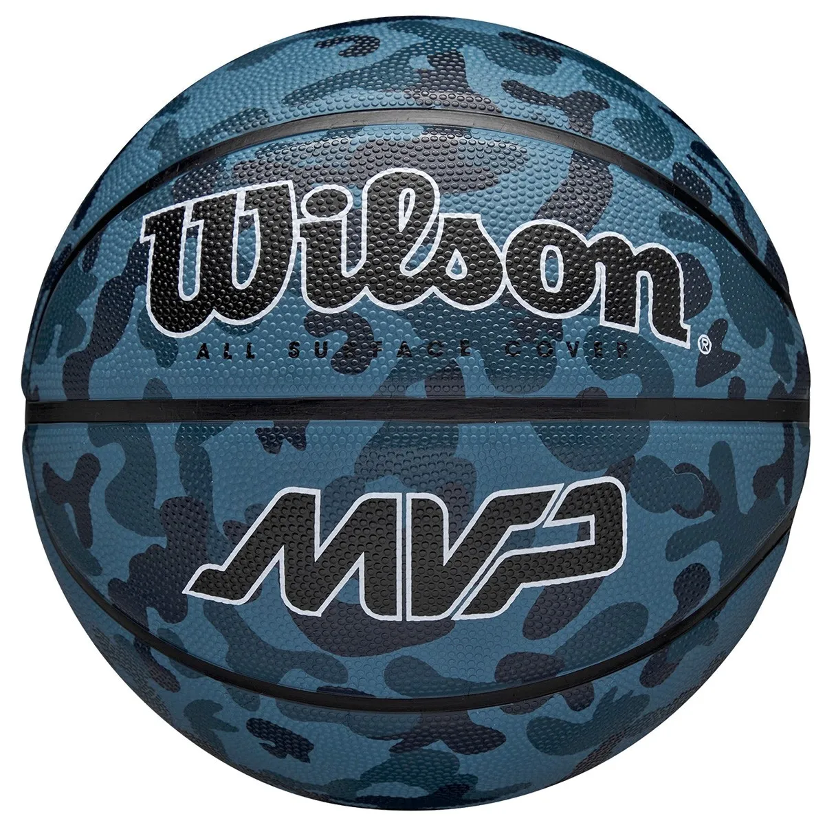 Pallone basket Wilson MVP Blu Comouflage misura 7