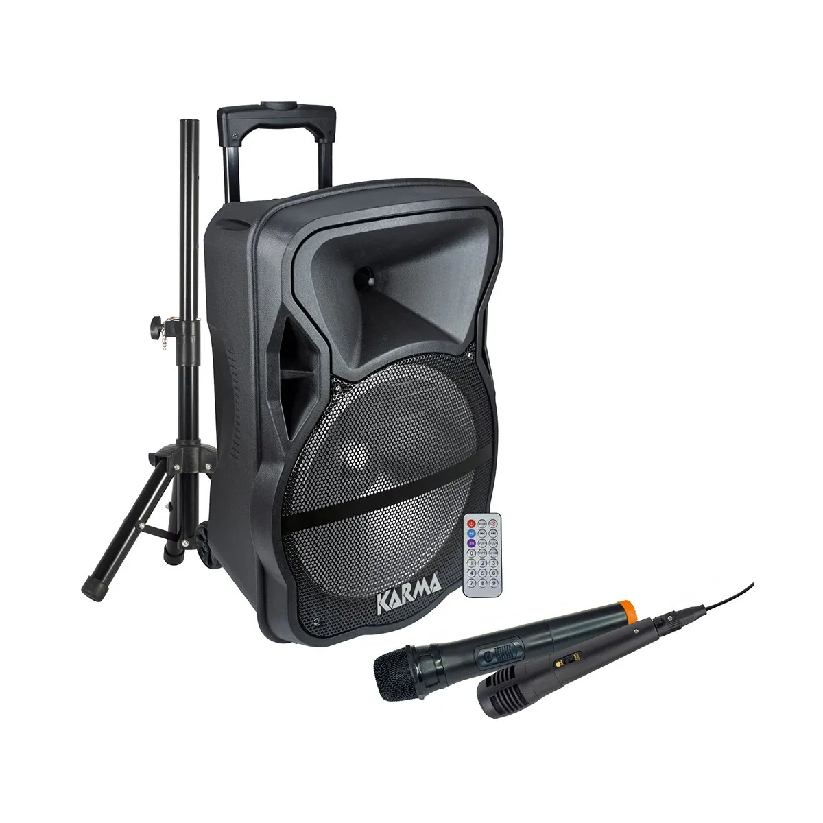Diffusore audio con treppiede