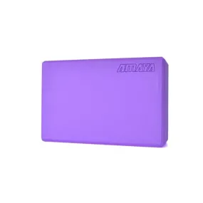 Mattone per yoga 23x15x7,5 cm. viola