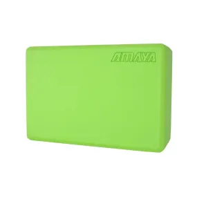 Mattone per yoga 23x15x7,5 cm. verde