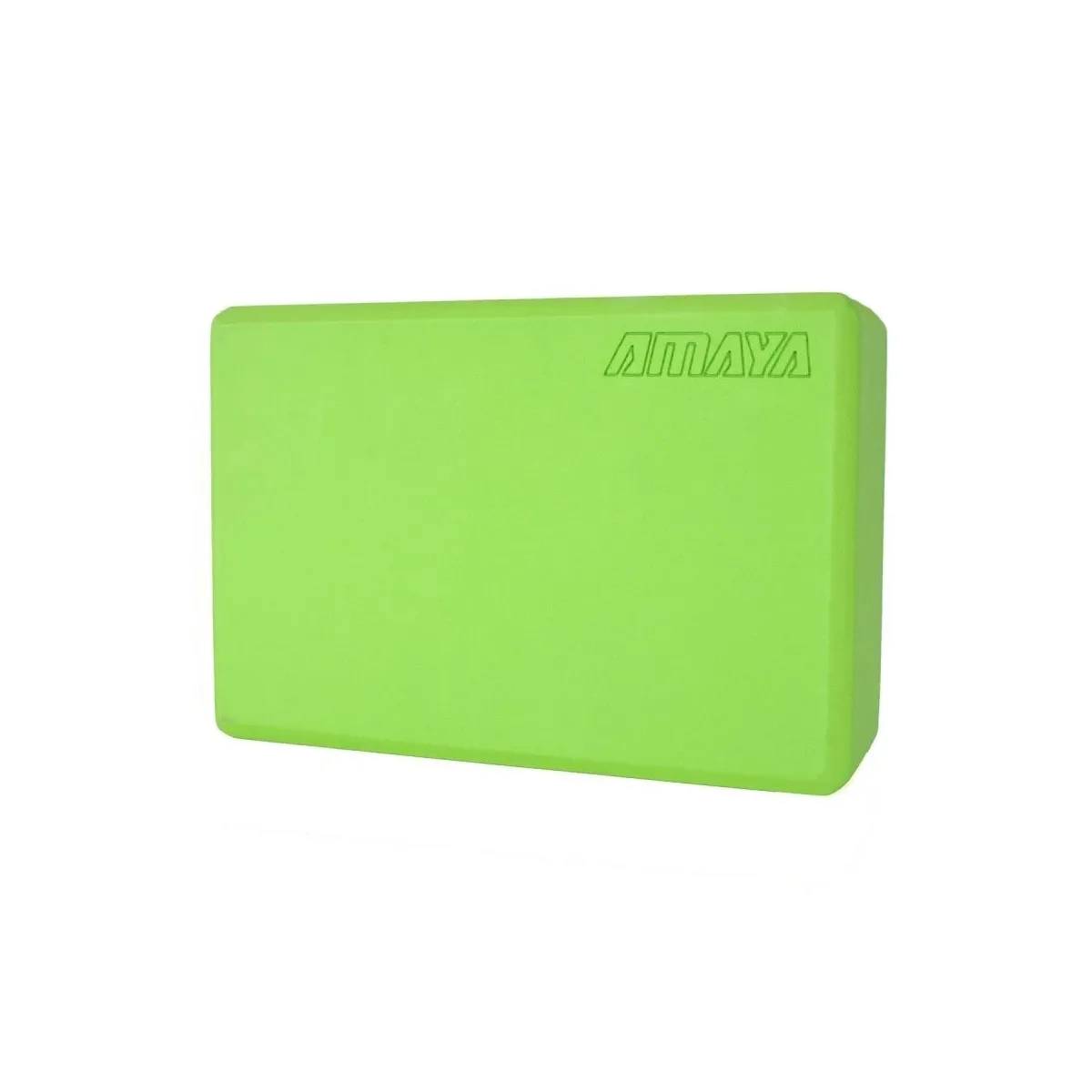 Mattone per yoga 23x15x7,5 cm. verde