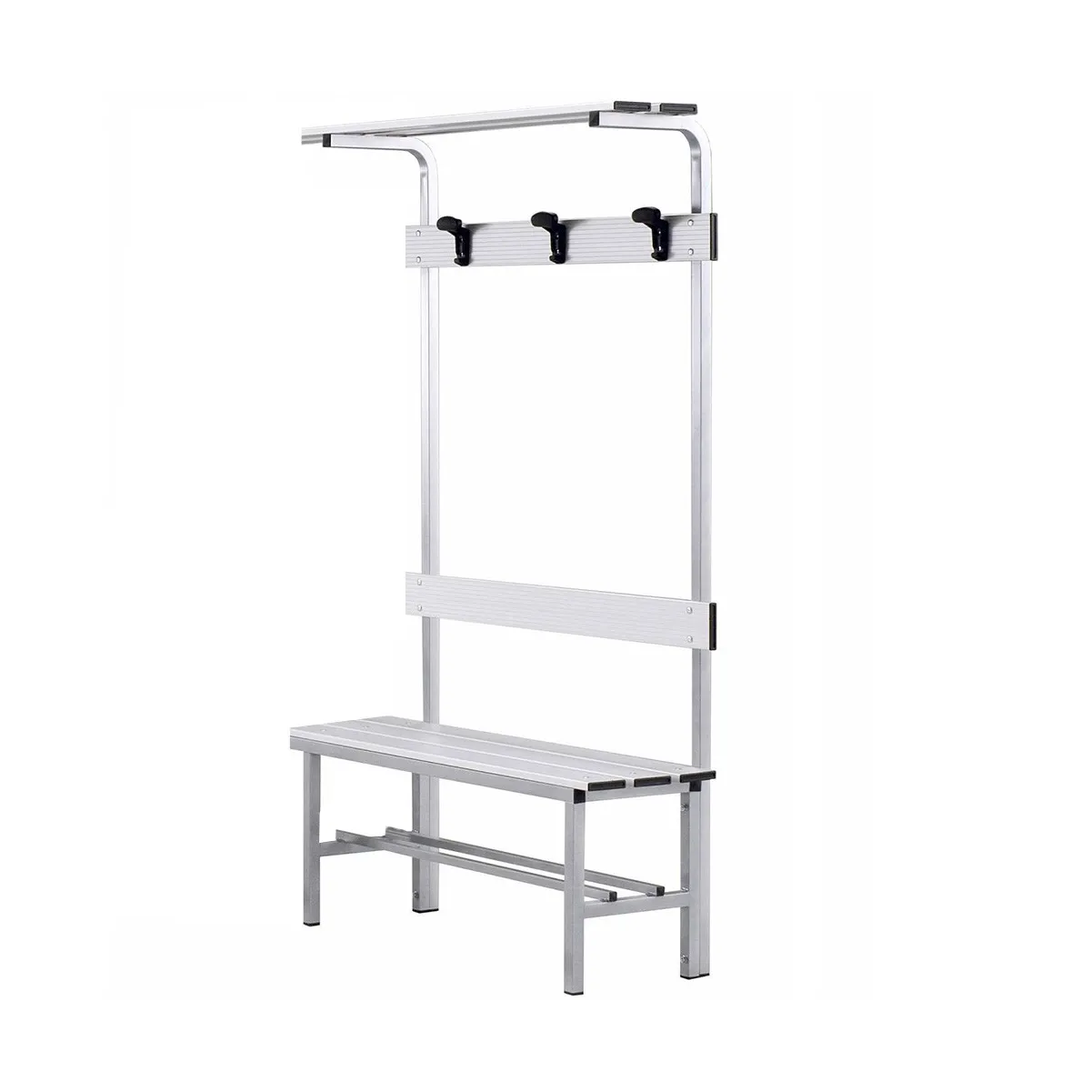 Panca spogliatoio completa 1 mt