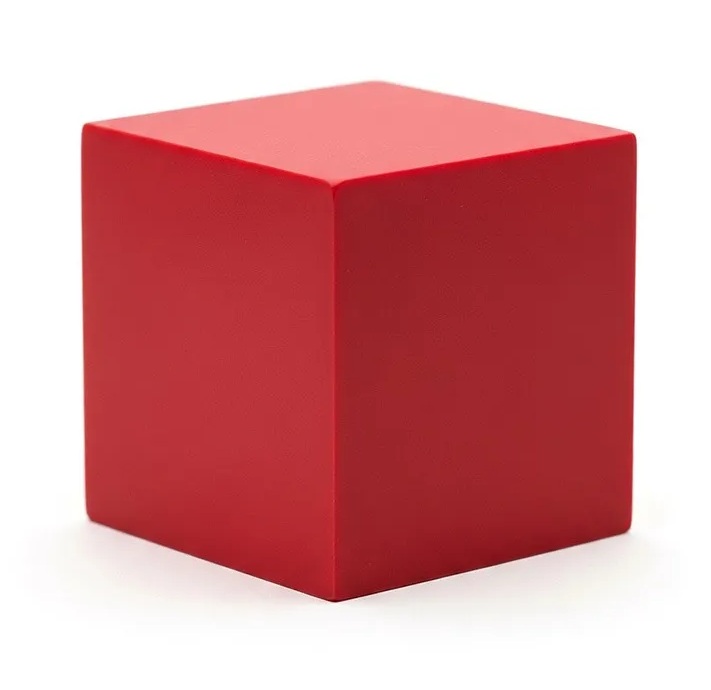 Cubo imbottito 40x40x40 atossico per psicomotricità