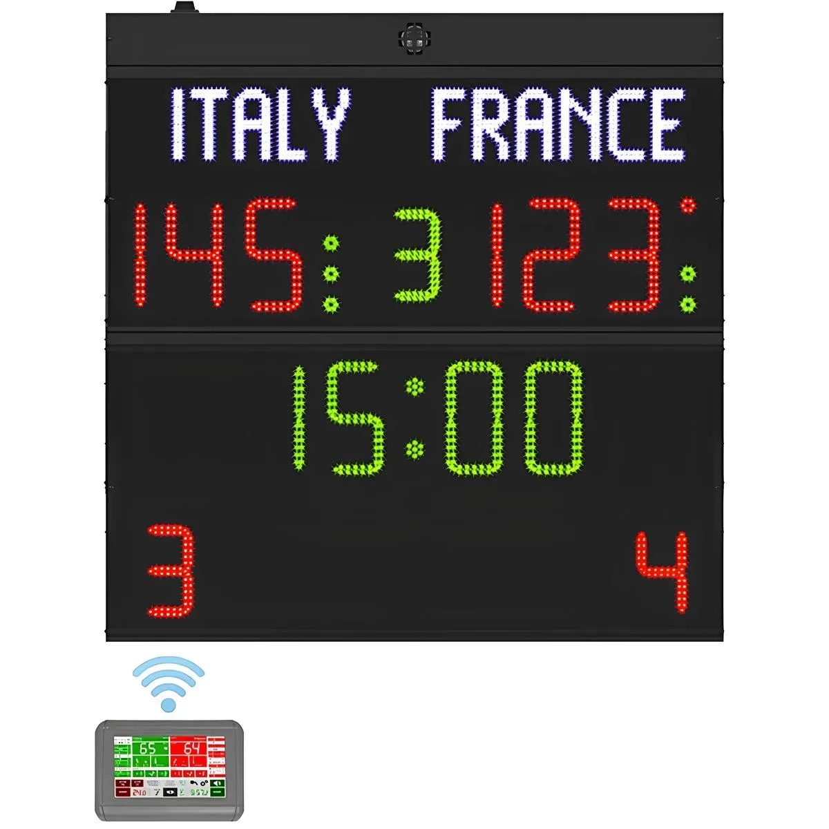 Tabellone segnapunti Favero H25N FIBA