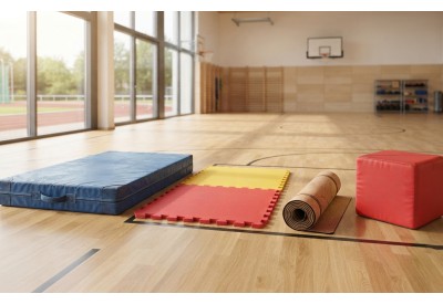 Materassi e stuoie: come scegliere quello giusto per palestra, scuola o società sportiva