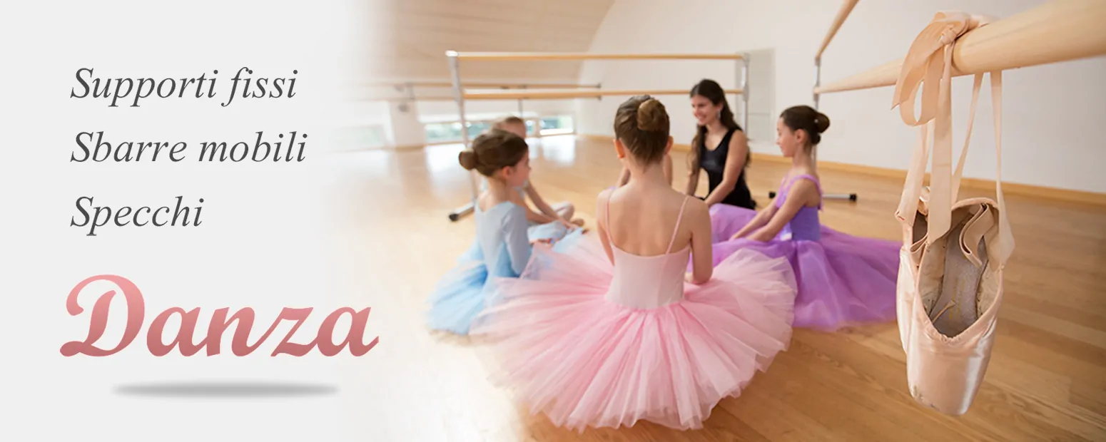 Sbarre danza mobili e a muro